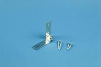 L字型金具　ステンレス　自在タイプ